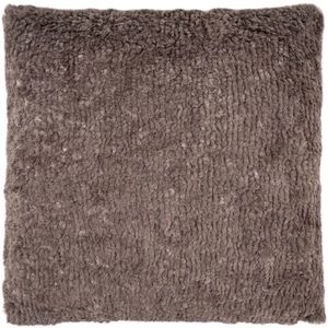 Pernă maro moale, 45 x 45 cm imagine
