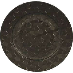 Suport farfurie Black Pentagon negru, 33 cm imagine