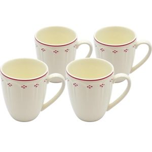 Mäser Set de căni de cafea Lova Red 390 ml, 4 buc. imagine