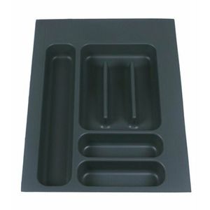 Servantă cu sertare Elletipi UPPO 40 cm, negru, 40 cm imagine