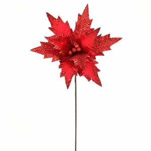 Floare strălucitoare de Crăciun, roșie, 50 x 32 cm imagine