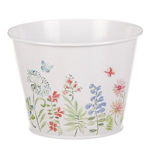 Mască de ghiveci Flori de pajiște, 16 x 12 cm, metal imagine