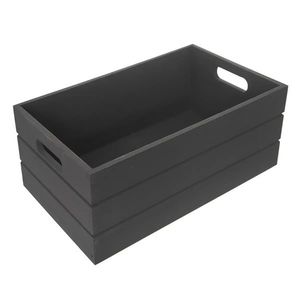 Cutie din lemn Orion, antracit, 36 x 26 x 15cm, antracit, L imagine