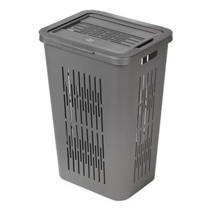 Tontarelli Coș pentru rufe murdare BELLA 53 l, gri imagine