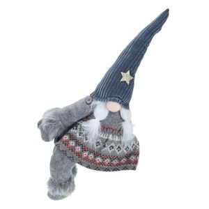 Suport decorativ pentru perdele Elf gri, 24 x 24 x 43 x 8 cm imagine