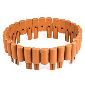 Palisadă de grădină, jumătate-țăruș, teracotă, 2, 15 m imagine