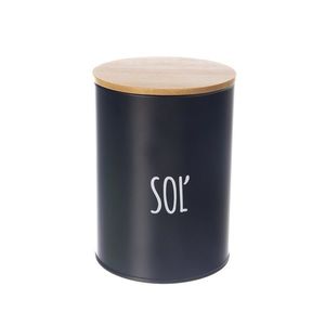 Orion Cutie de sare din tablă BLACK imagine