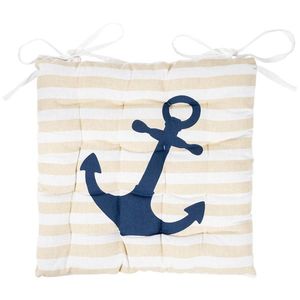 Pernă scaun Ancoră bej, 40 x 40 cm, imagine