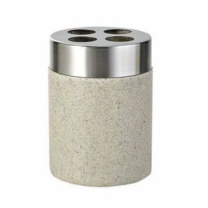 Suport pentru periuțe RIDDER 22010211 Stone , bej imagine