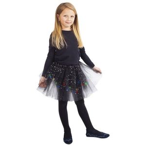 Costum de copii Rappa fusta Tutu luminoasă, negru imagine