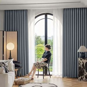 ARÔME HOME Perdea opacă gri, 135 x 245 cm imagine