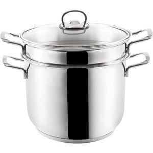 Oală de paste Orion Anett, 3 piese, din inox, 6 l imagine