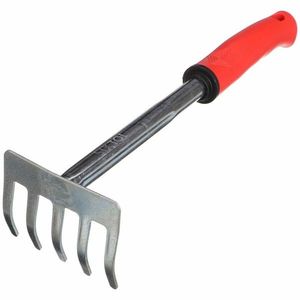 Greblă mică Sixtol, lungime 290 mm, mâner ergonomic imagine