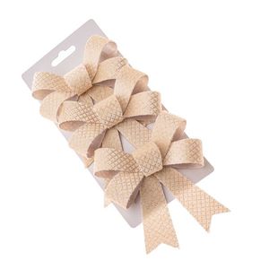 Set de funde de Crăciun 10 x 13 cm, crem, 3 buc. imagine