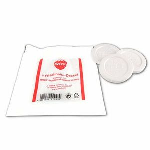 Set de 5 capace de etanșare Weck, diametru 60 mm imagine