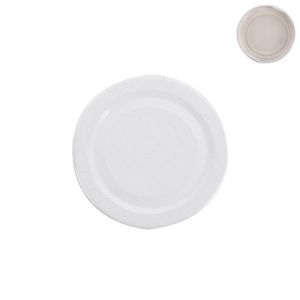 Set capace cu filet Orion 10 buc., 5, 3 cm, alb, alb imagine