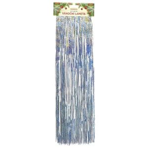 Beteală de Crăciun Ploaie argintiu, 50 x 100 cm, laser efect imagine