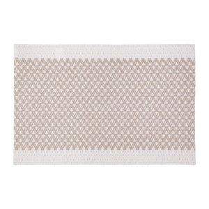 Suport farfurie Elly, alb - bej, 30 x 45 cm, bej imagine