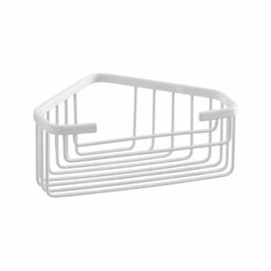 Raft de colț inteligent pentru duș GEDY 2483-02 , 20 x 8 x 15, 1 cm, alb, alb imagine