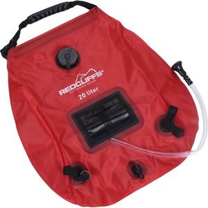 Duș de camping Redcliffs , 20 l, roșu, roșu imagine