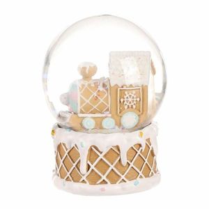 Decorațiune de Crăciun Gingerbread Train II, poliresină, 10 cm imagine