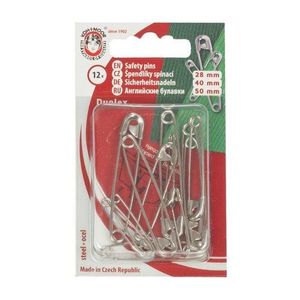 Acul de siguranță argintiu, auriu, mix 28 mm, 40mm, 50 mm imagine