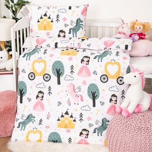 Lenjerie de pat din bumbac pentru copii 4Home Fairytale Dream, 100 x 135 cm, 40 x 60 cm, 100 x 135 cm, 40 x 60 cm imagine