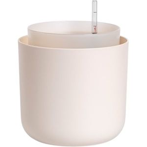 Ghiveci cu auto-irigare Plastia Tolita, bej, diam. 19 cm, crem deschis, diam. 19 cm imagine