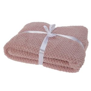 Pătură Emily roz, 130 x 160 cm imagine