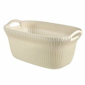 Coș de rufe curate Curver KNIT 40 L, alb imagine