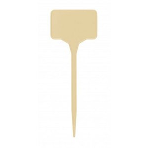 Ecuson de plastic Plastia bej, 15 buc imagine