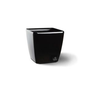 Recipient de ghiveci Flower Lover QuadratoEasy, negru, 18 cm imagine