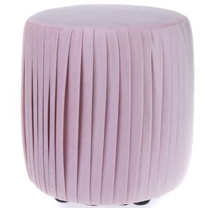 Taburet din țesătură Silla roz, 36 x 33 cm, roz imagine
