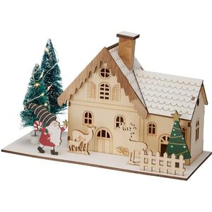 Decorațiuni LED de Crăciun Casă de iarnă, 20x10x12, 5 cm, decor 1 imagine