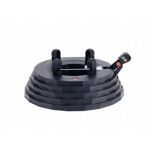 Suport pentru brad de Crăciun cu pedală Comfort Deluxe, negru, negru imagine