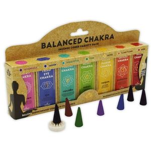 Set conuri aromate Arome Balanced Chakra , 7 buc., imagine