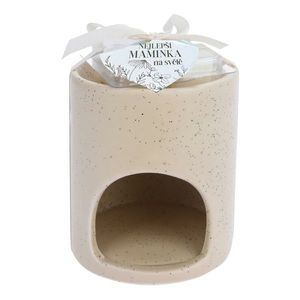 Bohemia Gifts Lampă aromată cu ceară parfumată -Pentru mama imagine