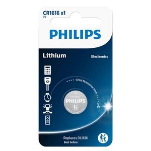 Philips Baterie CR1616 3 V, buton de litiu imagine