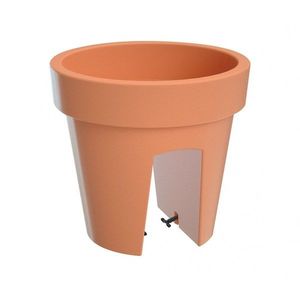 Ghiveci de balustradă Lofly Railing, cărămiziu, 24, 5 cm, teracotă, 24, 5 cm imagine