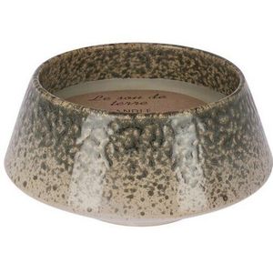 Lumânare parfumată în recipient ceramic Oud Wood, 15 x 7 cm imagine