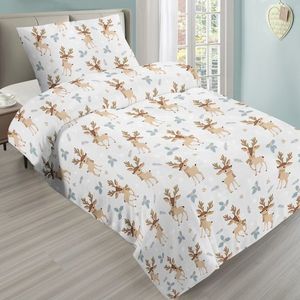 Lenjerie de pat micro-pluș Elliot, 140 x 200 cm, 70 x 90 cm imagine