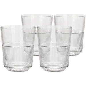 Set de pahare cu caneluri Atmós Fera Old 320 ml, 4buc. imagine