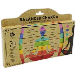Set bețișoare parfumaArome Balanced Chakra, 7 buc., imagine