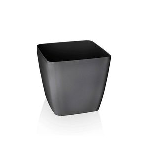 Recipient de ghiveci Flower Lover QuadratoEasy, antracit, 22 cm imagine
