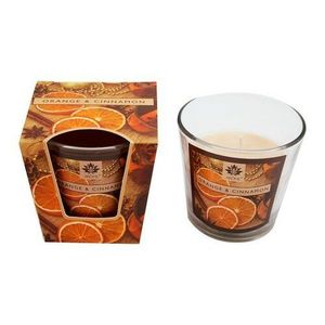 Arome Lumânare parfumată Orange and Cinnamon, 120g imagine