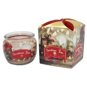 Lumânare parfumată în sticlă Arome Cranberry and Clove, 90 g imagine