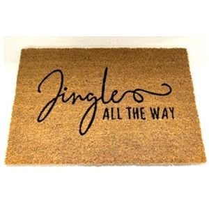 Covoraș cocos Jingle all the way, 39 x 59 cm imagine