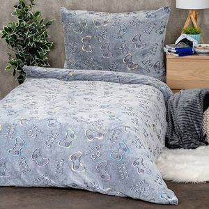 Lenjerie de pat luminoasă din microflanel 4Home Games, 140 x 200 cm, 70 x 90 cm imagine