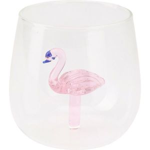 Pahar de băut Flamingo 400 ml, roz imagine