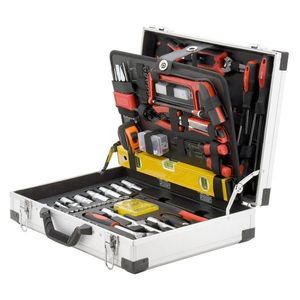 Set de scule profesionale în valiză Compass, 139 buc. imagine